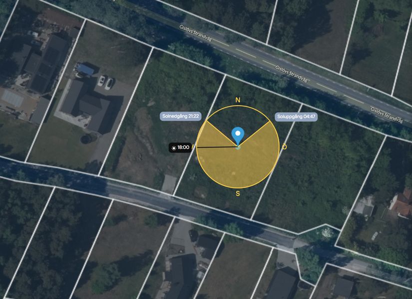 Tomt, Modeshögsvägen 97, Gislövs Strandmark, Trelleborg