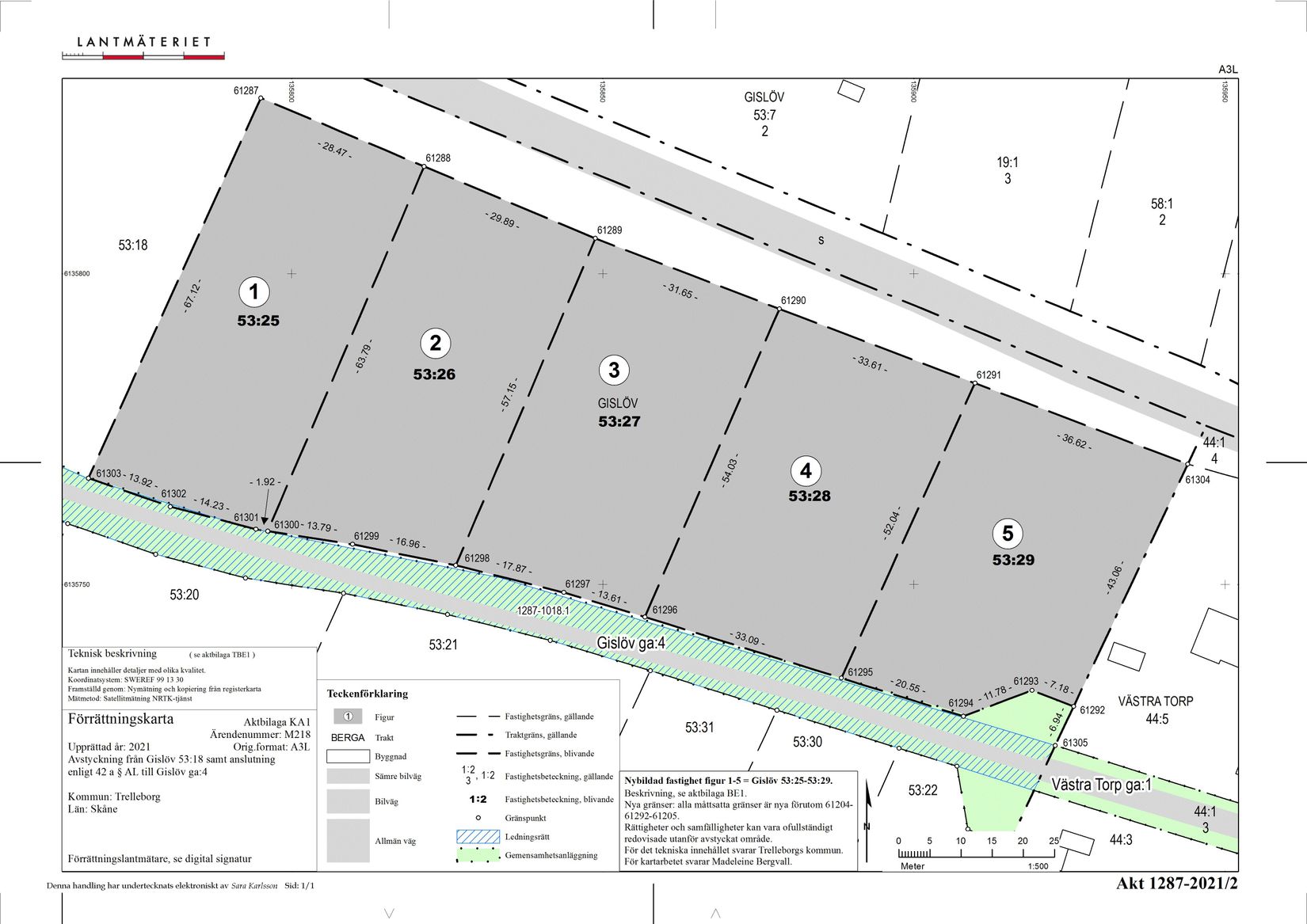Tomt, Modeshögsvägen 97, Gislövs Strandmark, Trelleborg