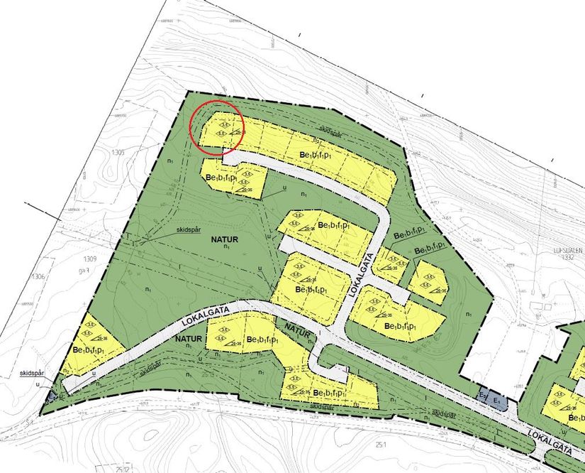 Tomt, Lovsångsslingan 24, Härjedalen