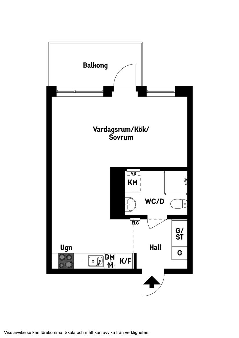 Bostadsrätt, Gunnarsberg 6, Centralt, Kungälv