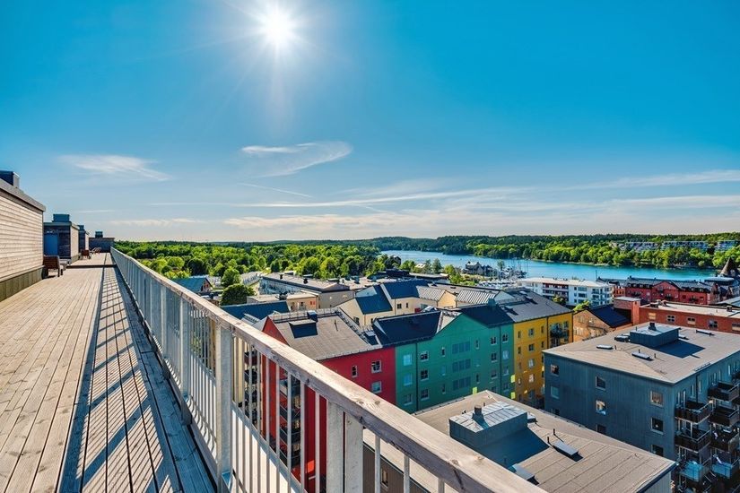 Bostadsrätt, Stig Lindbergs gata 15, Porslinskvarteren, Gustavsbergs Hamn, Värmdö
