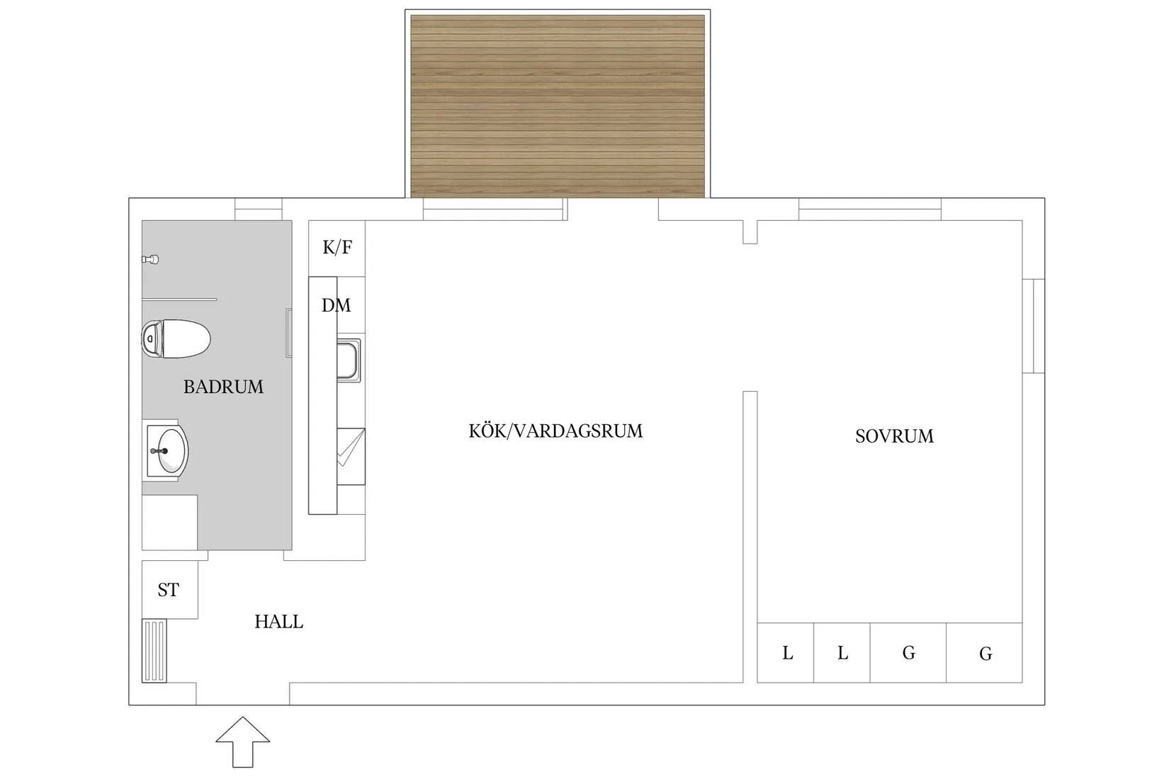 Bostadsrätt, Parternas gränd 43, Fredslyckan, Lund