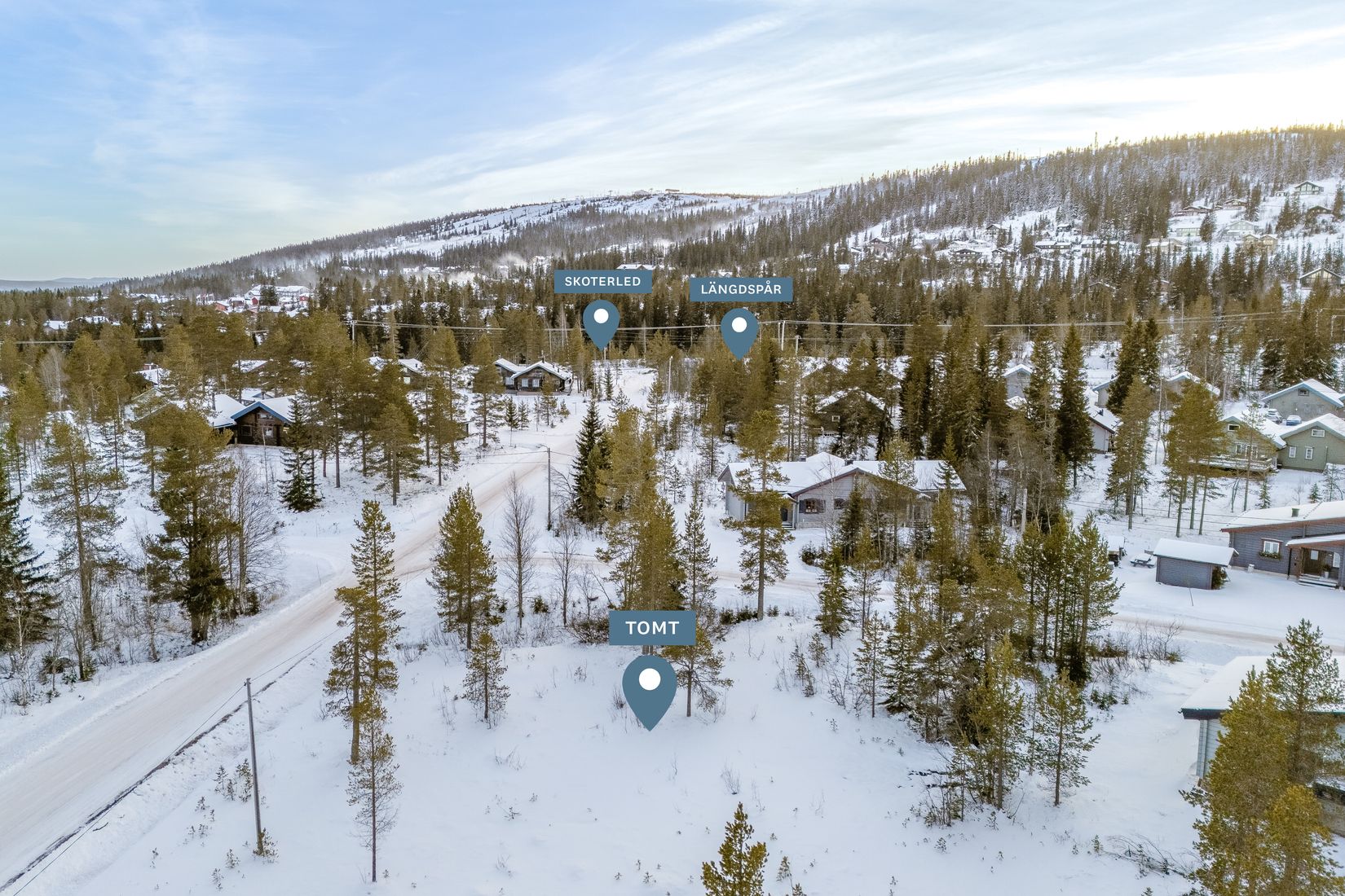 Tomt, Tickvägen 2, Lindvallen, Malung-Sälen