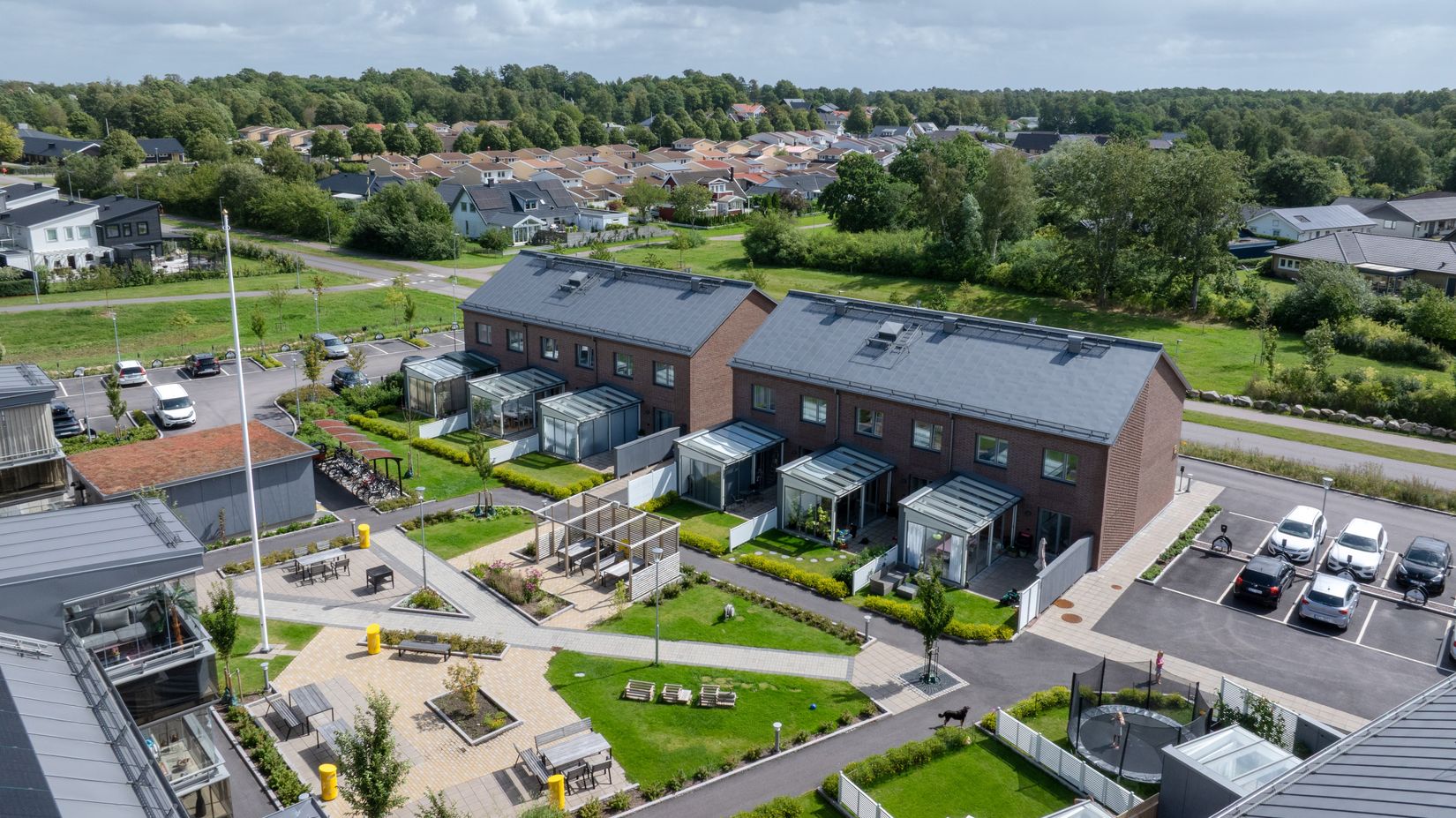 Radhus, Skymningsvägen 25, Ranagård, Halmstad