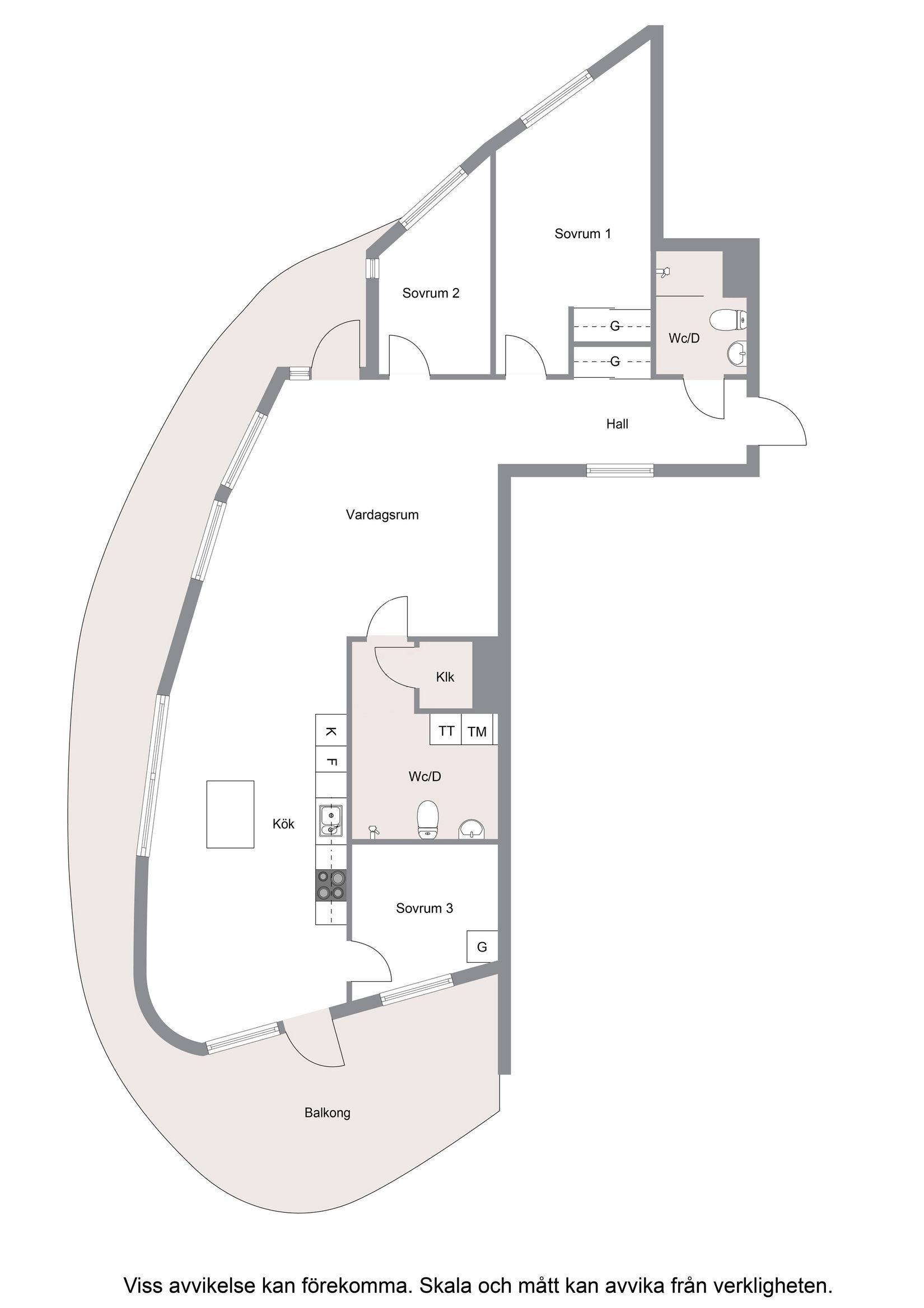 Bostadsrätt, Funäsgatan 8, Vån 12 (1125/2105), Råcksta / Vällingby Parkstad, Stockholm