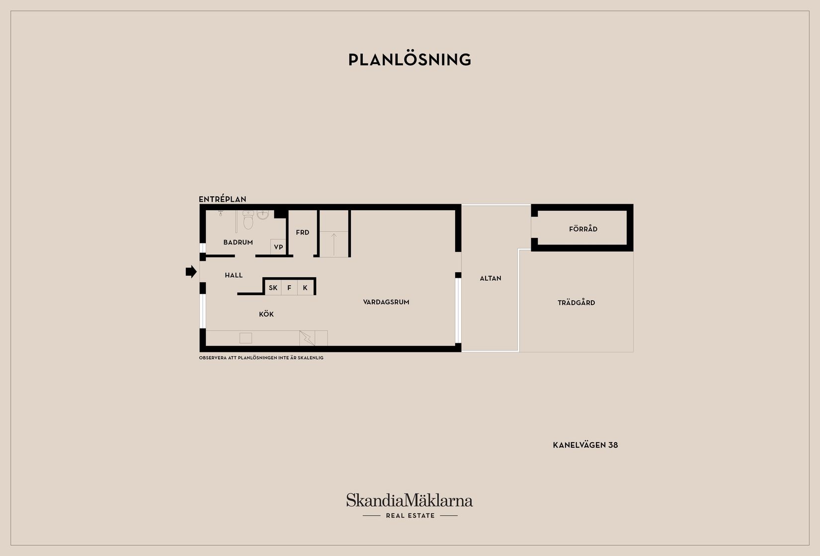 Radhus, Kanelvägen 38, Borsökna, Eskilstuna