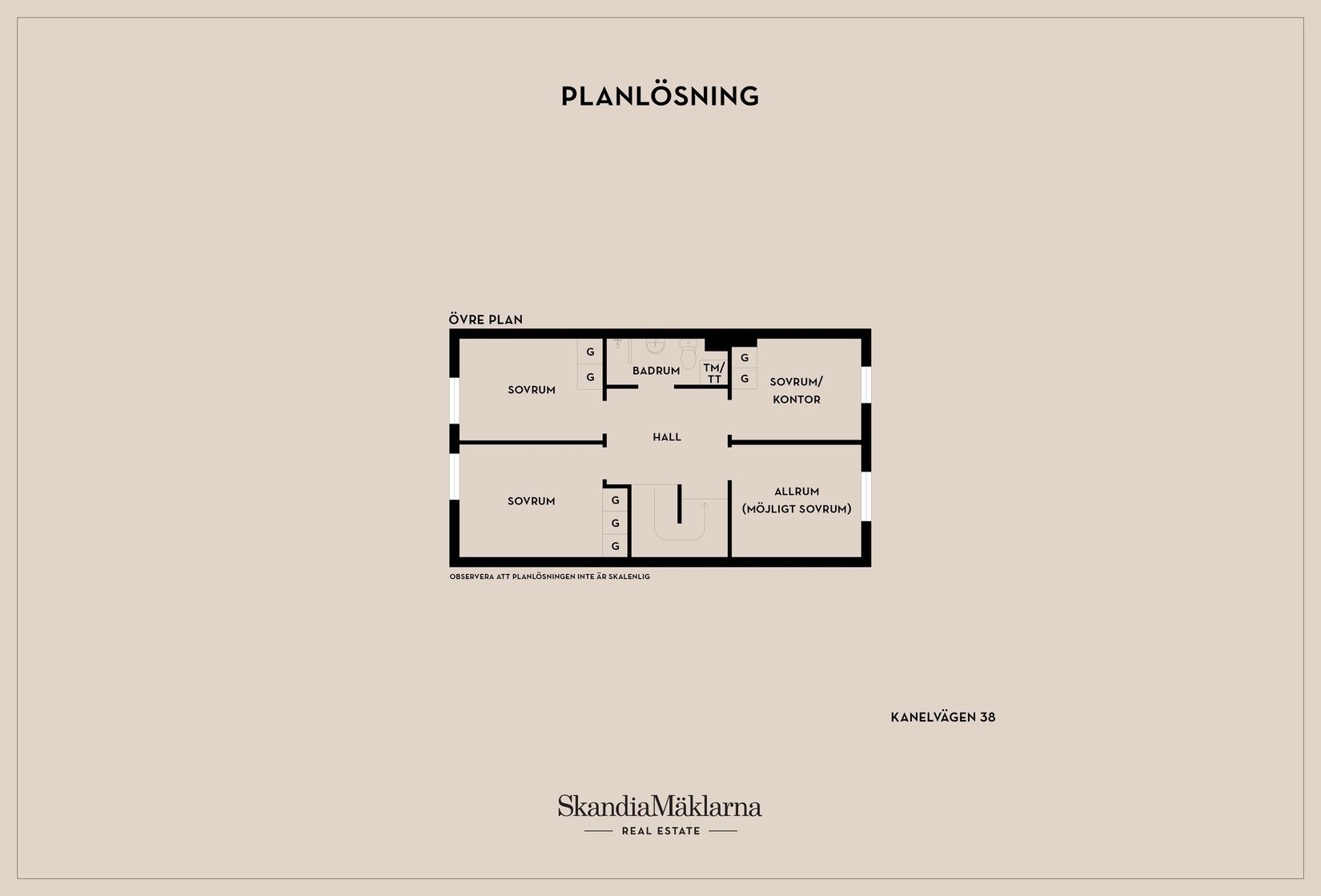 Radhus, Kanelvägen 38, Borsökna, Eskilstuna
