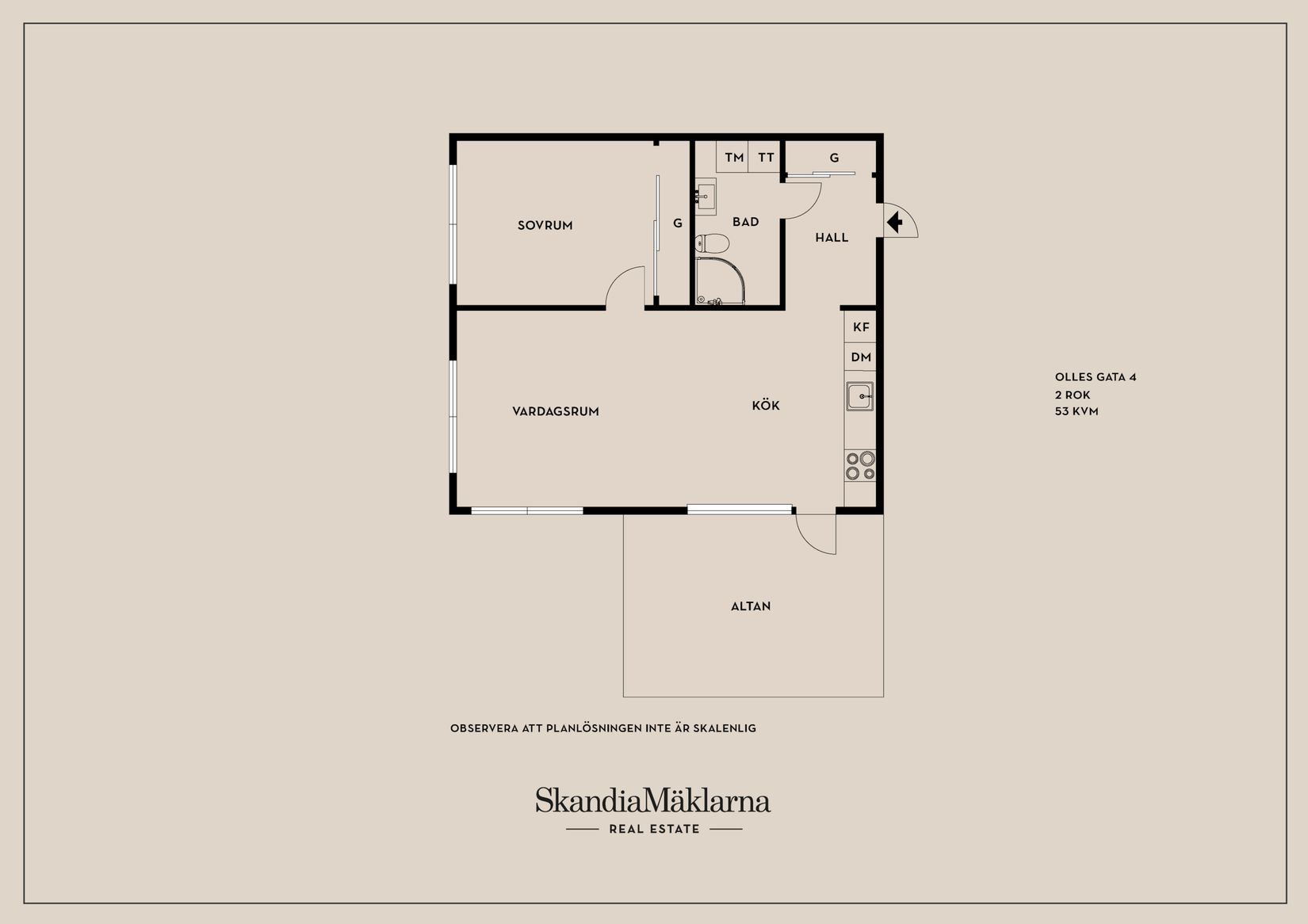 Bostadsrätt, Olles gata 4, Nordtag, Kungälv