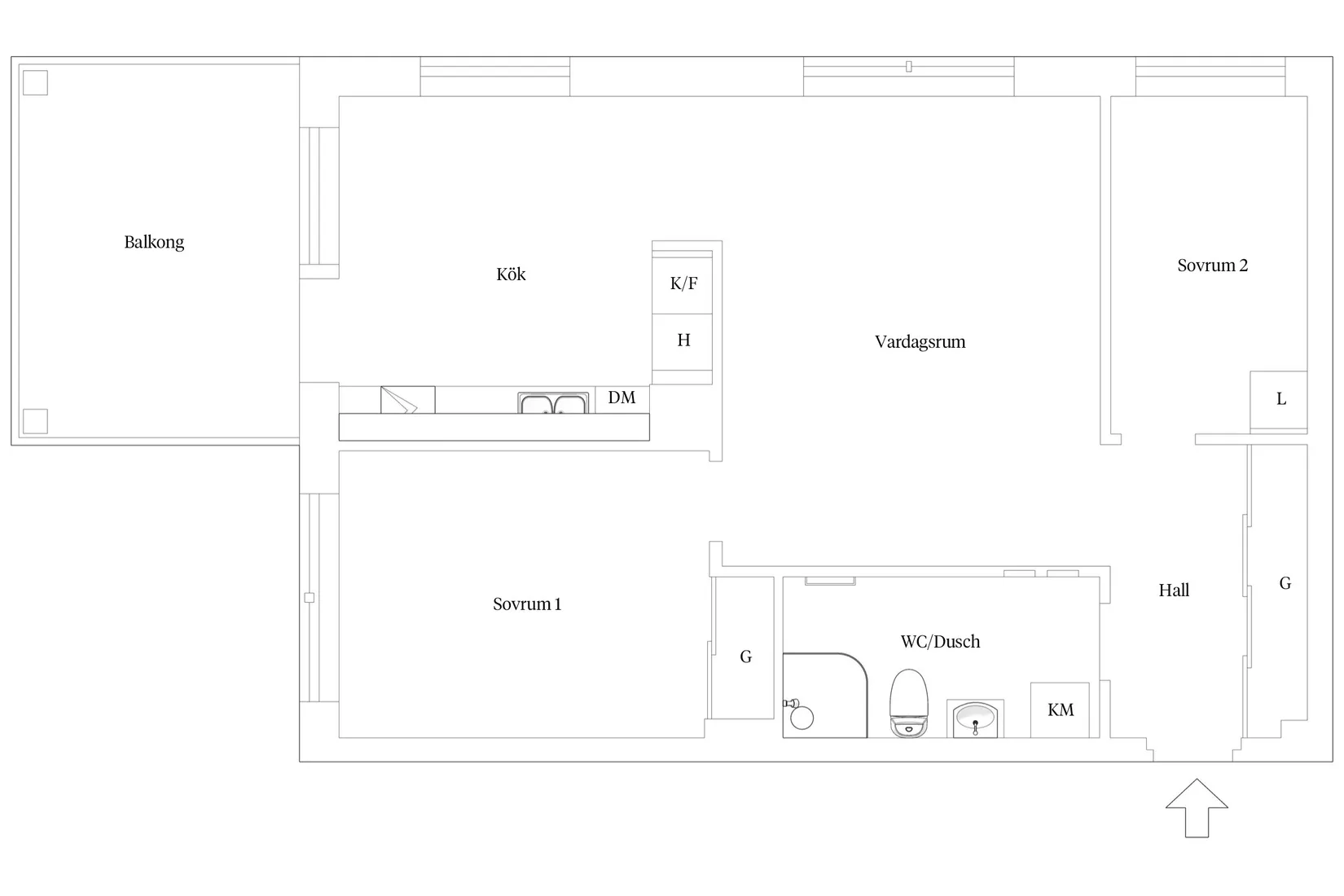 Bostadsrätt, Olles gata 8, Ytterby, Kungälv
