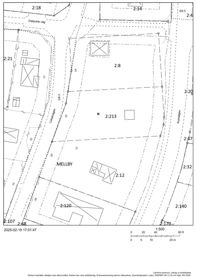 Tomt, Cirkelvägen 22, Mellbystrand, Laholm