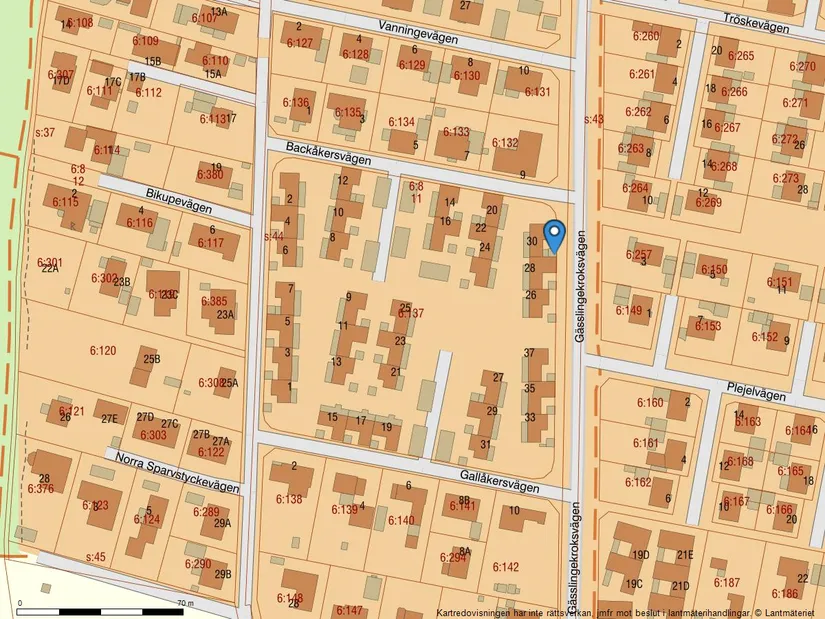 Bostadsrätt, Backåkersvägen 30, Skanör, Vellinge