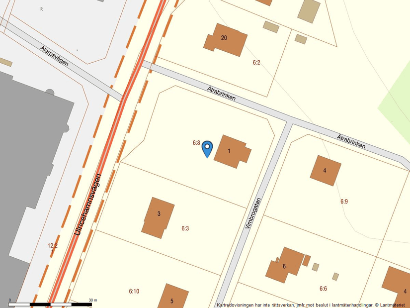 Villa, Vimbrogatan 1, Blidsberg, Ulricehamn