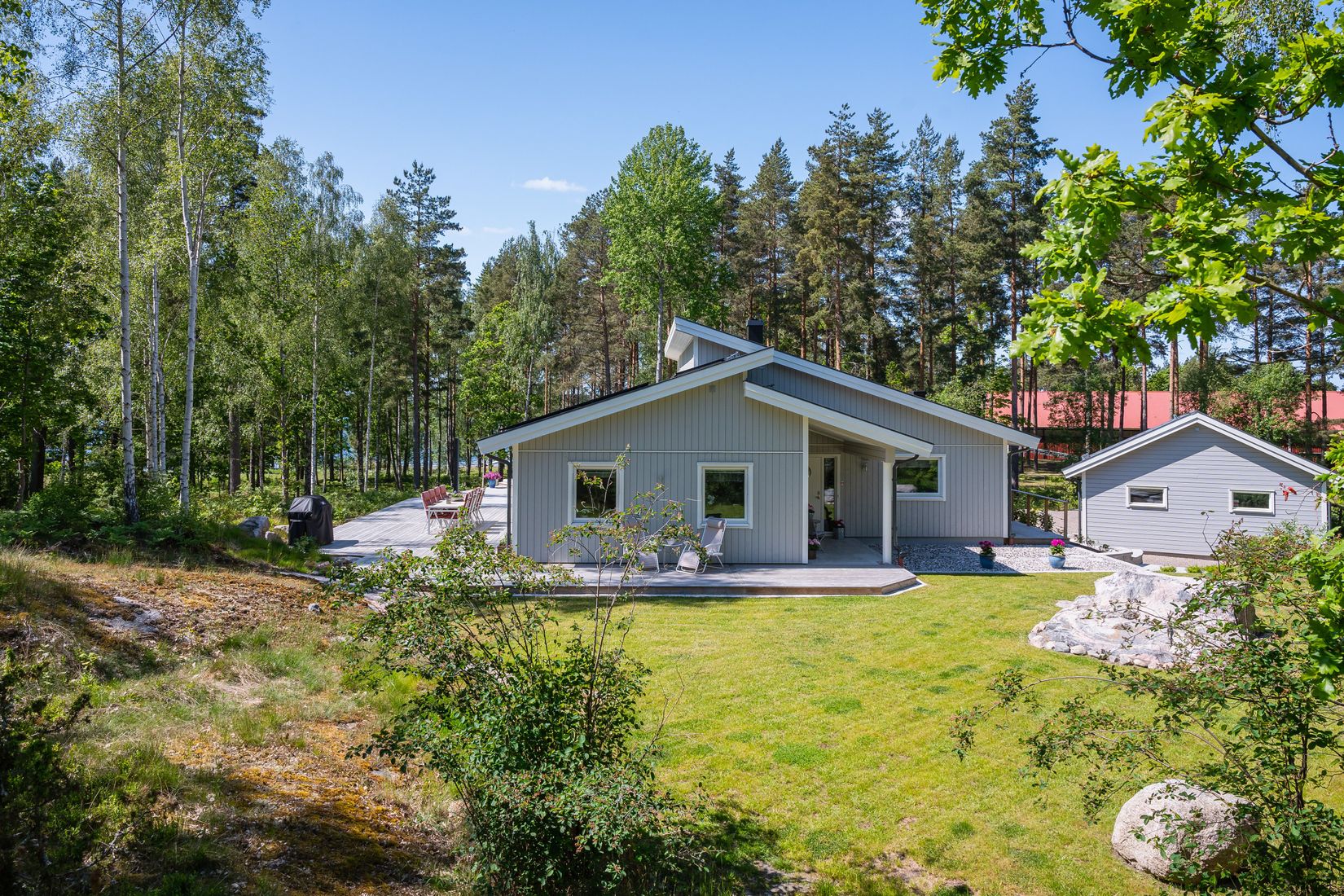 Villa, Gränsö övergård 1, Norra Finnö, Söderköping