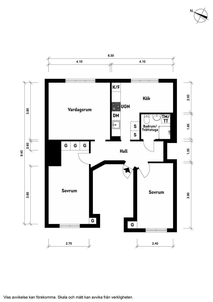 Bostadsrätt, Brahegatan 12A, Gamlestaden, Göteborg