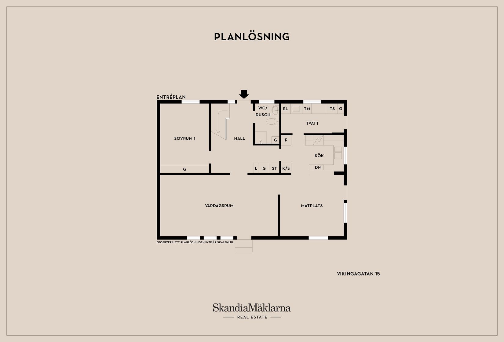 Villa, Vikingagatan 15, Röksta, Eskilstuna