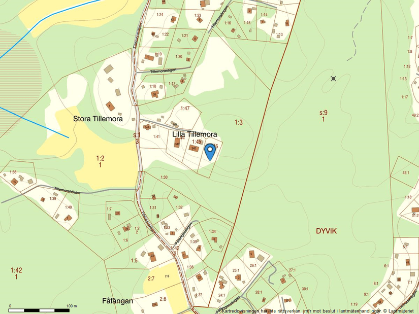 Tomt, Tillemoravägen 34E, Österåker