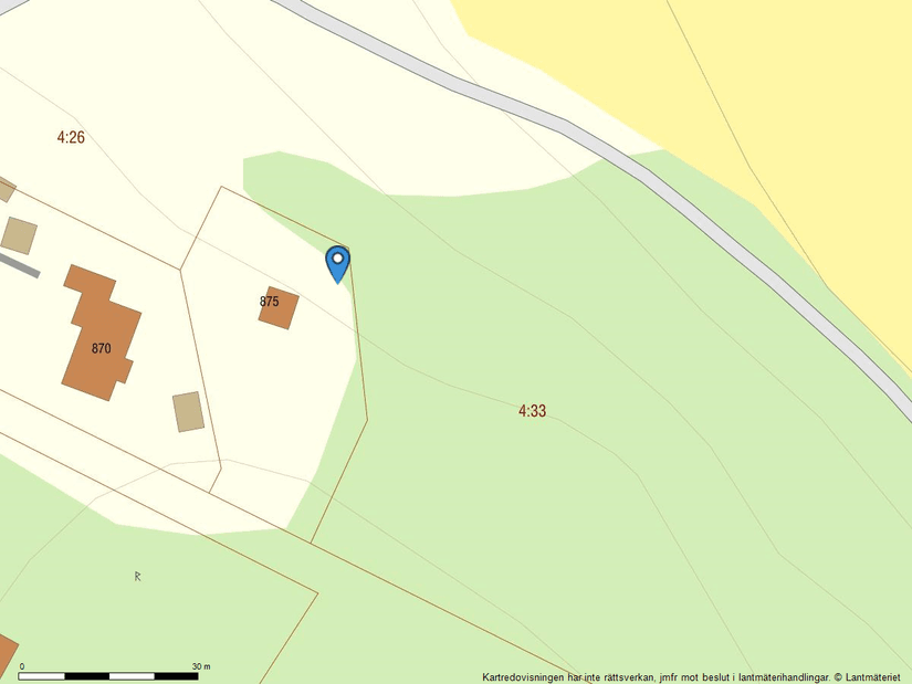 Tomt, Åsebyberg 875, Kode, Kungälv