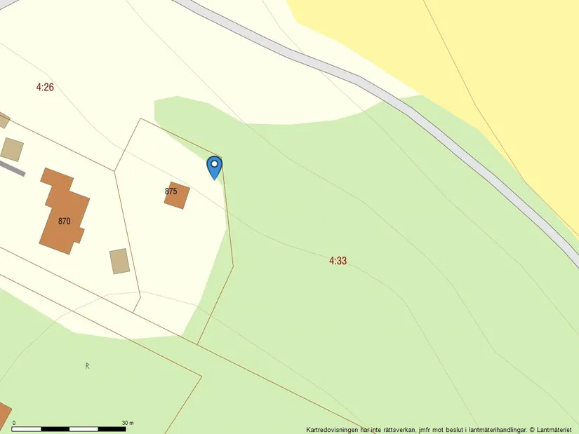 Tomt, Åsebyberg 875, Kode, Kungälv