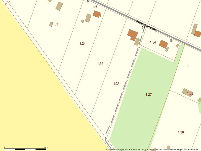 Tomt, Syster Karins väg 36, Gärds Köpinge, Kristianstad