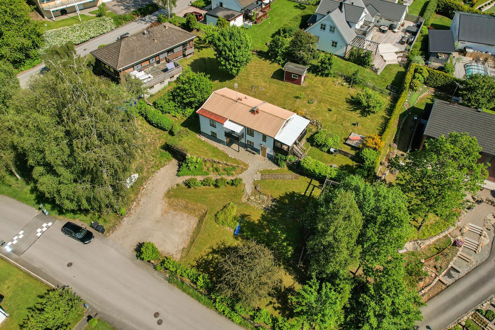 Villa, Nya Zeelandsvägen 9, Sjömarken, Borås