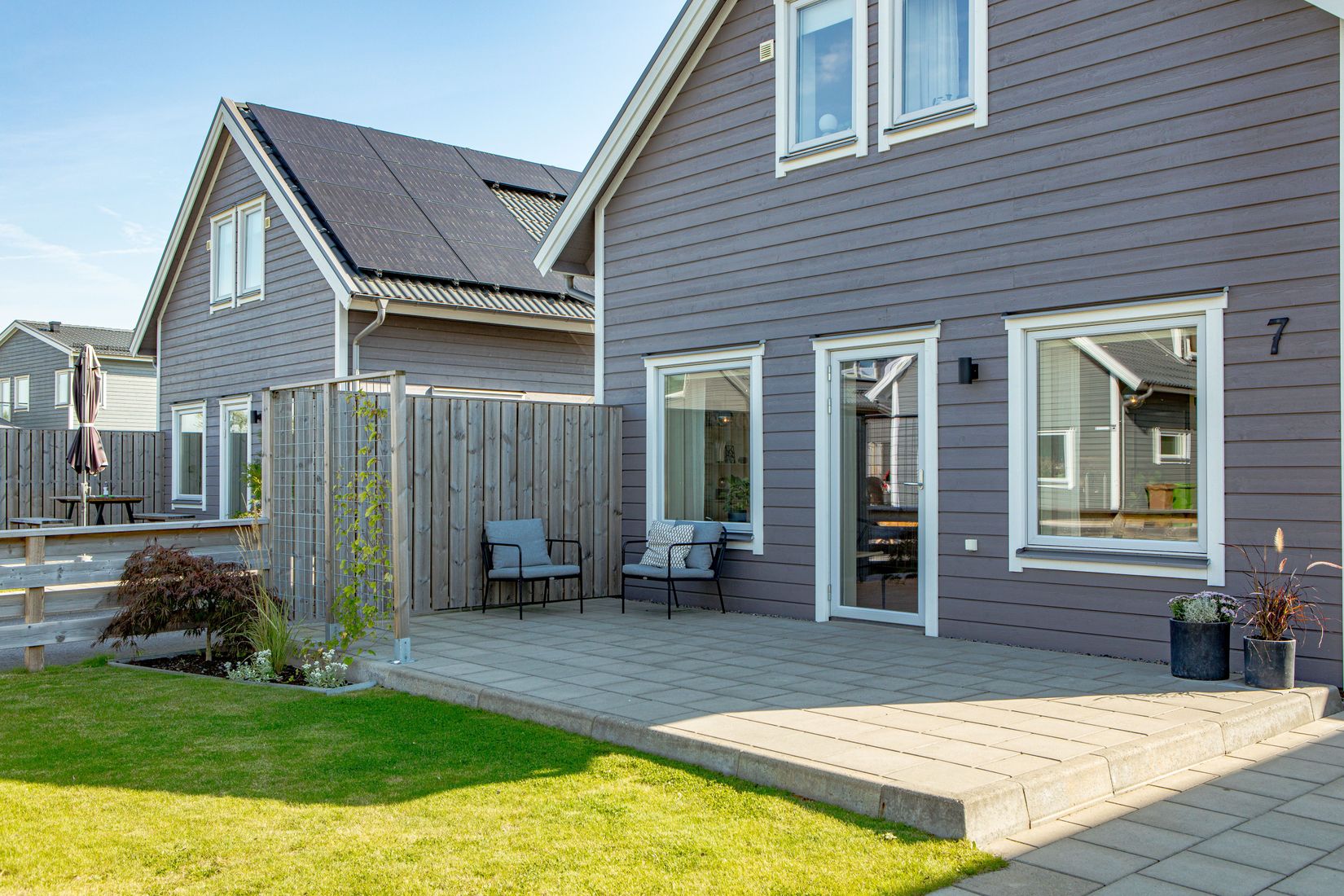 Bostadsrätt, Radhus, Basfiolvägen 7, Dals Ängar , Falkenberg