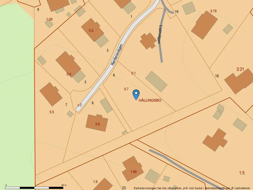 Tomt, Renfanevägen 6, Olstorp/Furuberg, Lerum