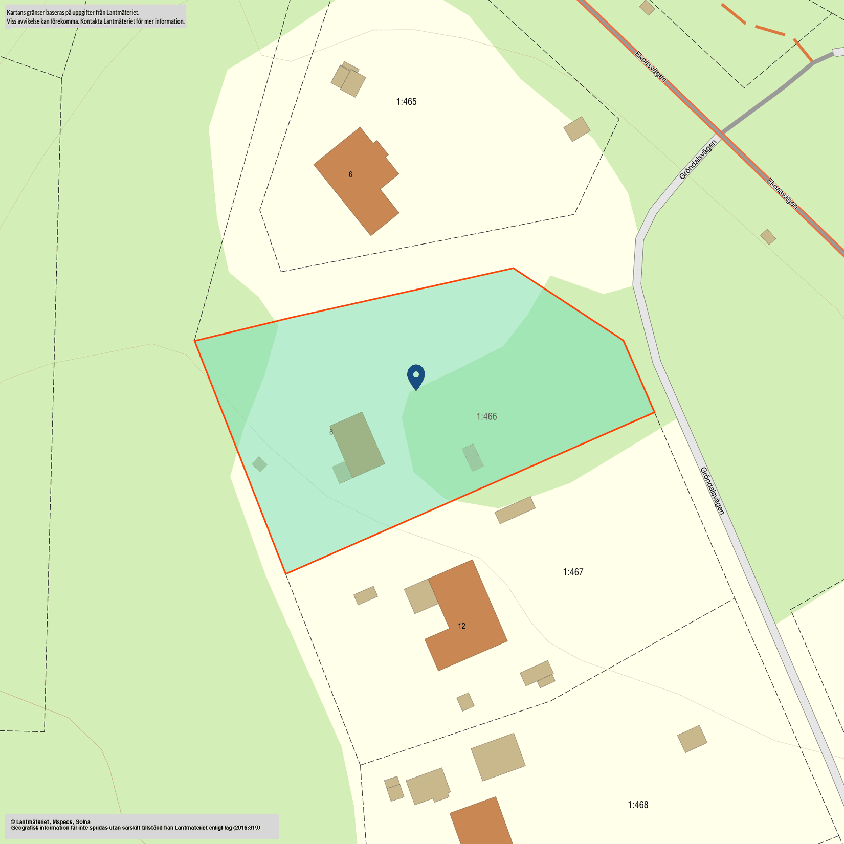 Villa, Gröndalsvägen 8, Brunn, Värmdö