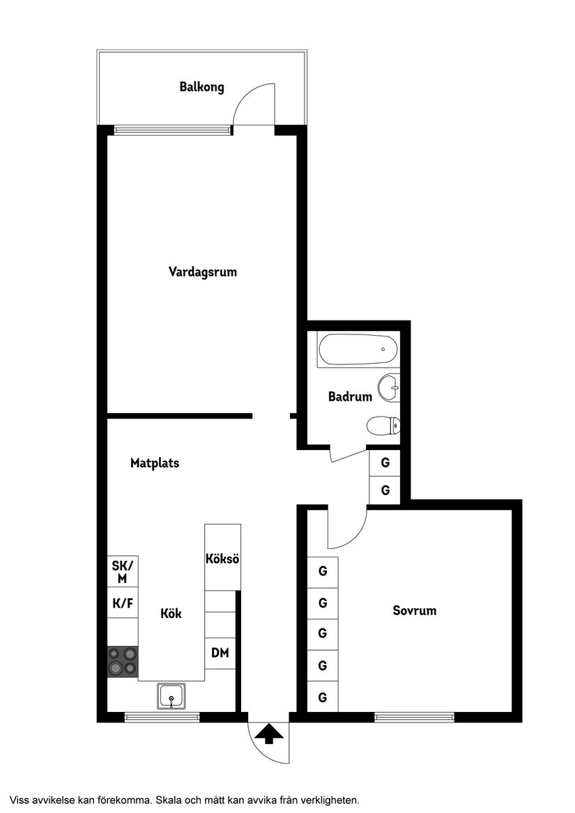 Bostadsrätt, Ingegatan 2H, Centralt, Kungälv
