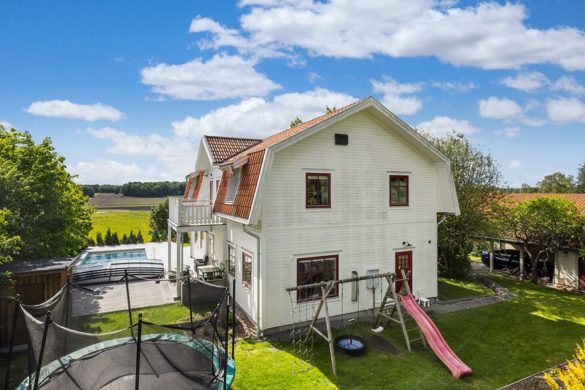 Villa, Rusthållarvägen 42, Näs-Focksta, Uppsala