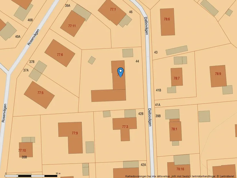 Villa, Dalbovägen 44, Sunnersta, Uppsala