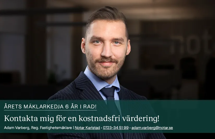 Bostadsrätt, Hadar Grudes gata 11, Inre hamn, Karlstad