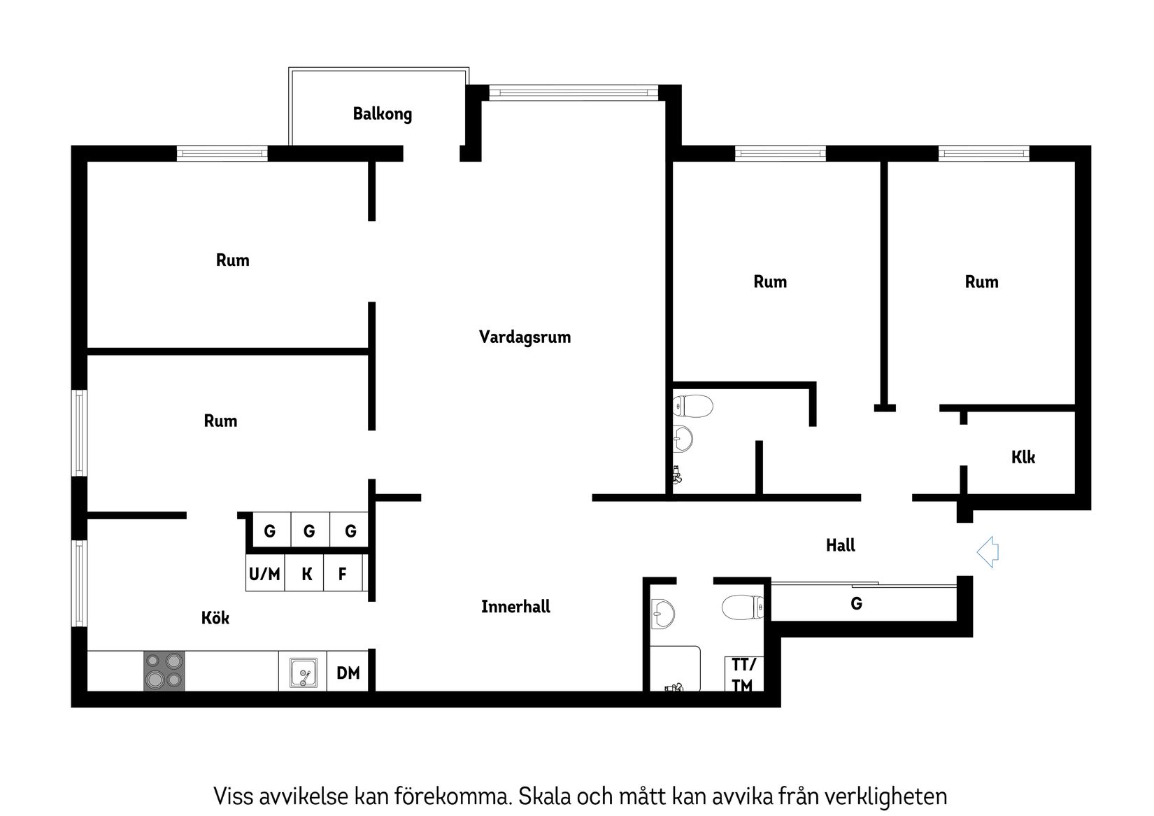 Bostadsrätt, NYBODAGATAN 5, Skytteholm, Solna