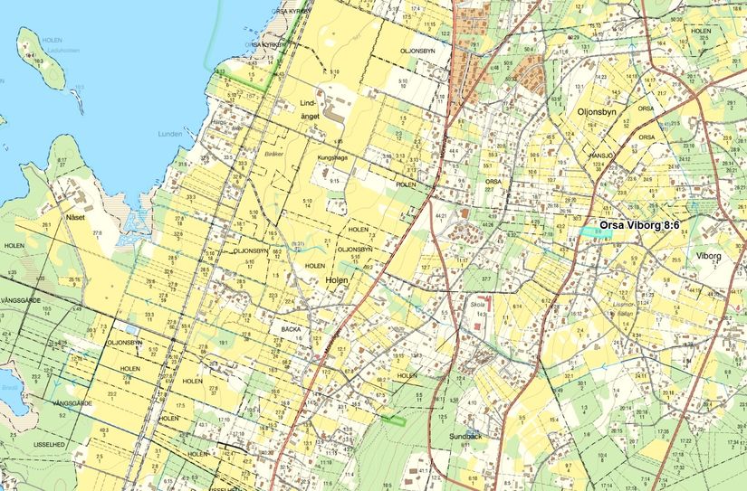 Tomt, Turistvägen 304, Viborg, Orsa