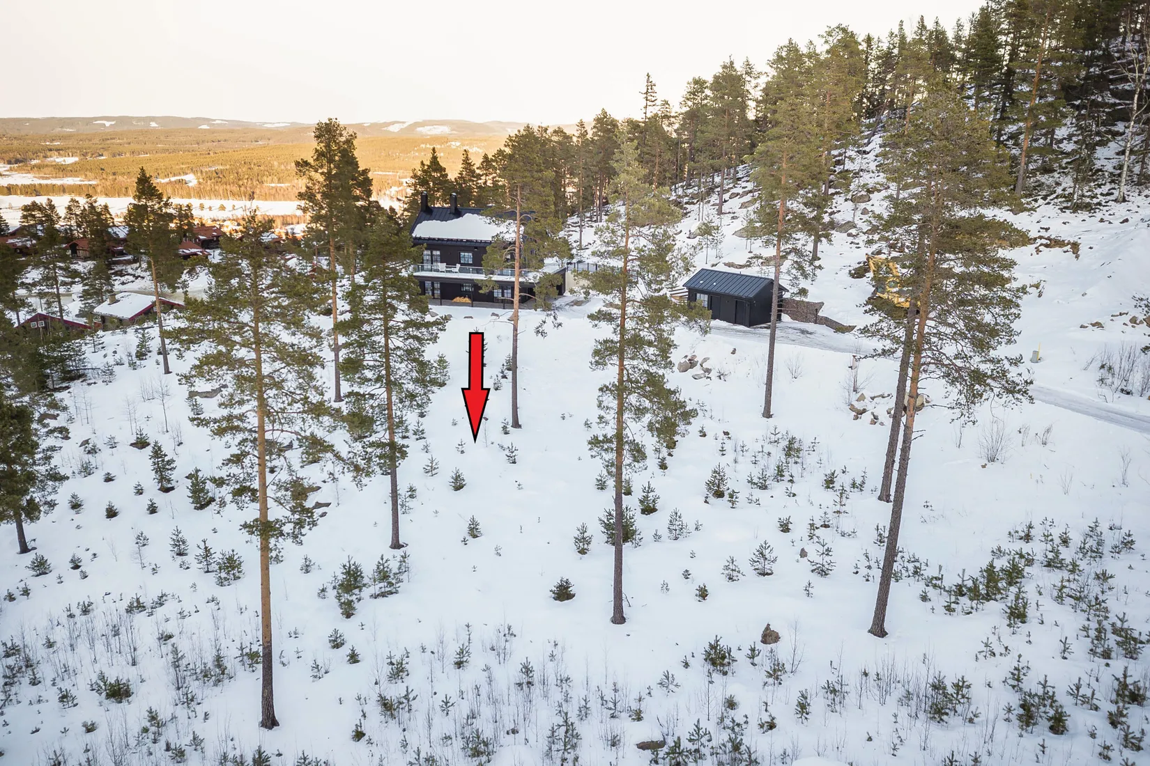 Tomt, Bergsstigen 9, Järvsö, Öjeberget, Ljusdal