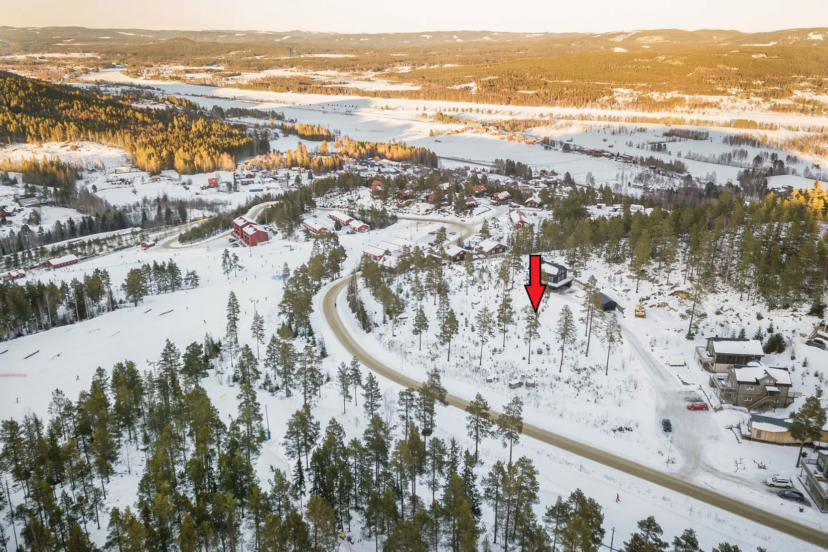 Tomt, Bergsstigen 9, Järvsö, Öjeberget, Ljusdal