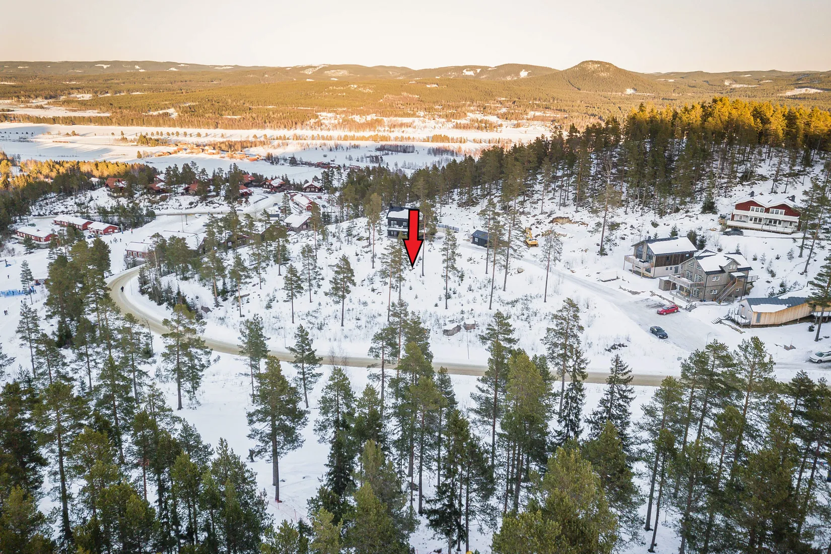 Tomt, Bergsstigen 9, Järvsö, Öjeberget, Ljusdal