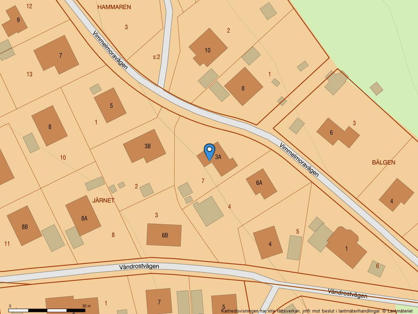 Villa, Vimmelmoravägen 3A, Gamla Berget, Falun