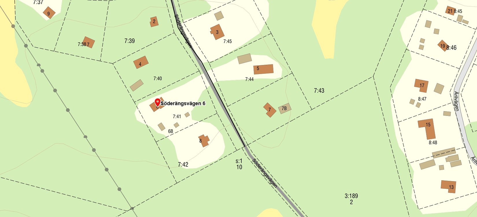 Villa, Söderängsvägen 6, Sandika Övre , Östhammar