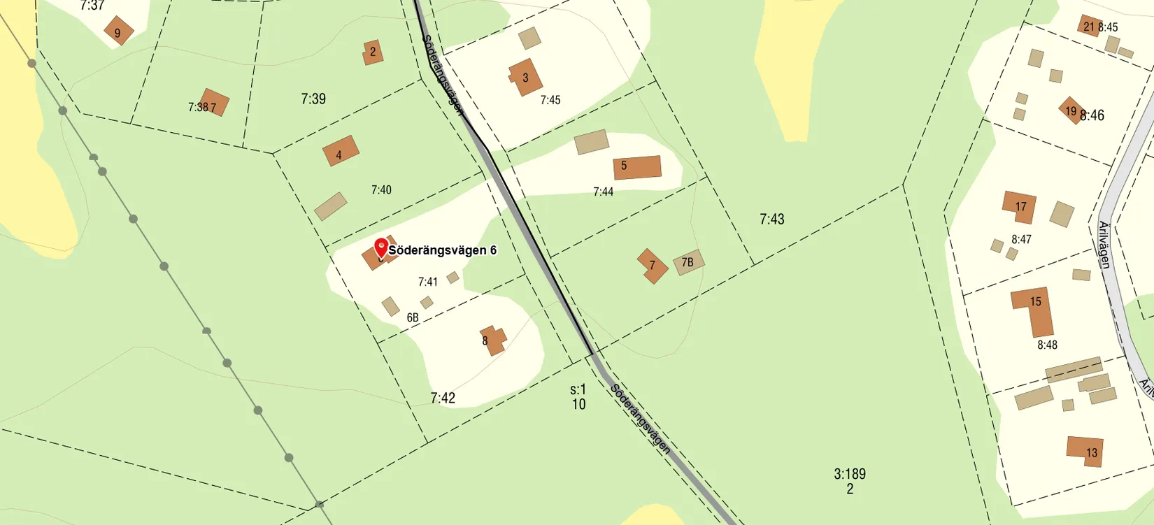 Villa, Söderängsvägen 6, Sandika Övre , Östhammar