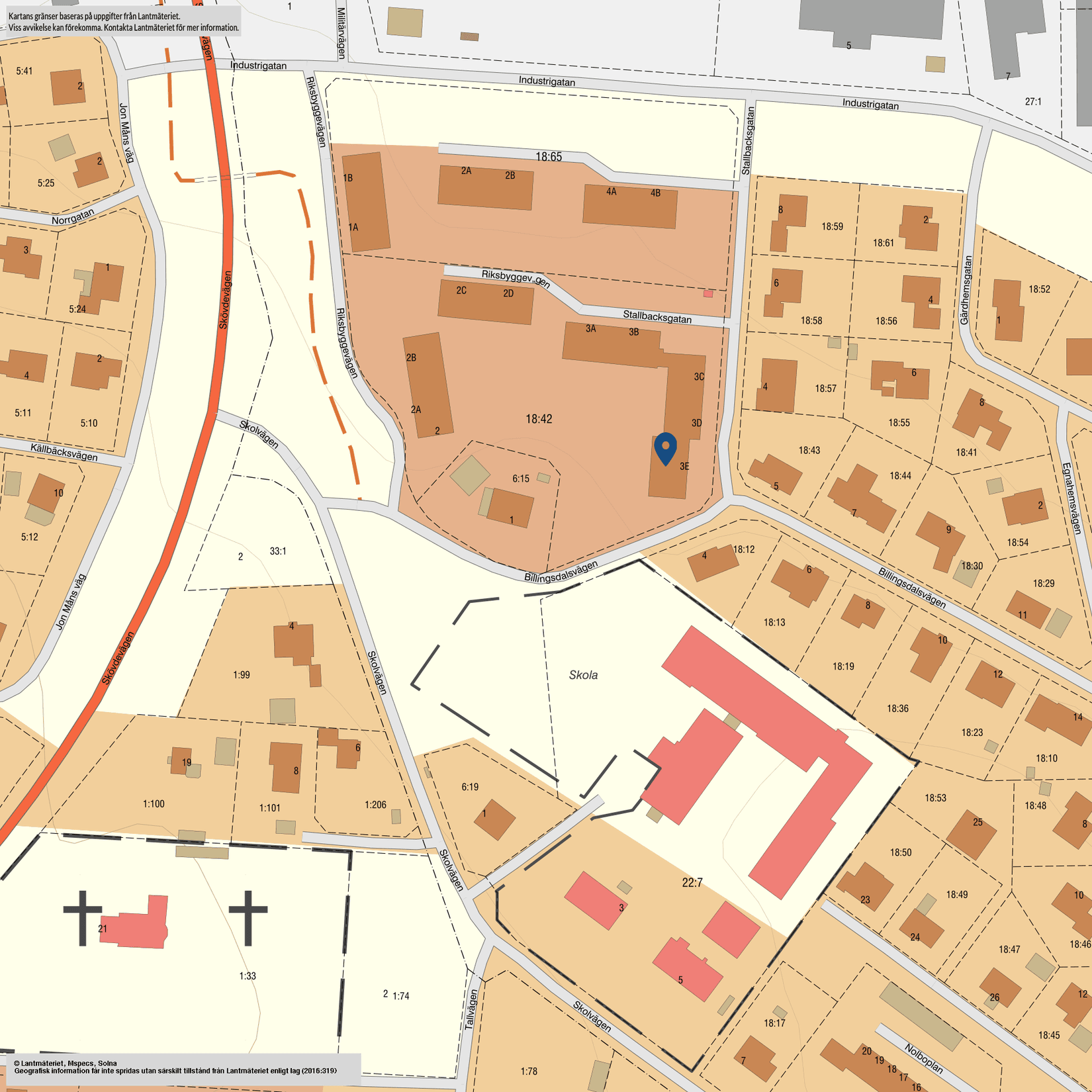 Bostadsrätt, Stallbacksgatan 3E, Skövde