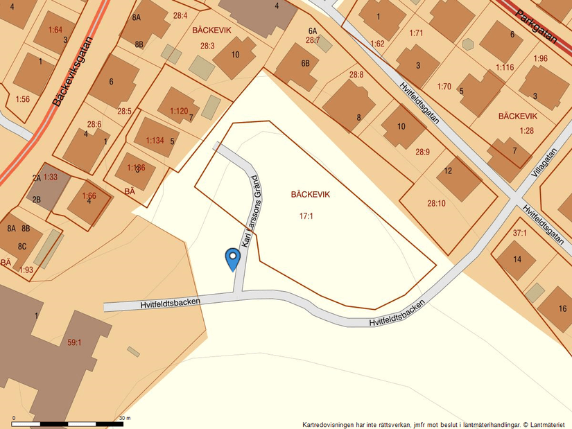 Tomt, Bäckevik 17:1, Kungshamn, Sotenäs