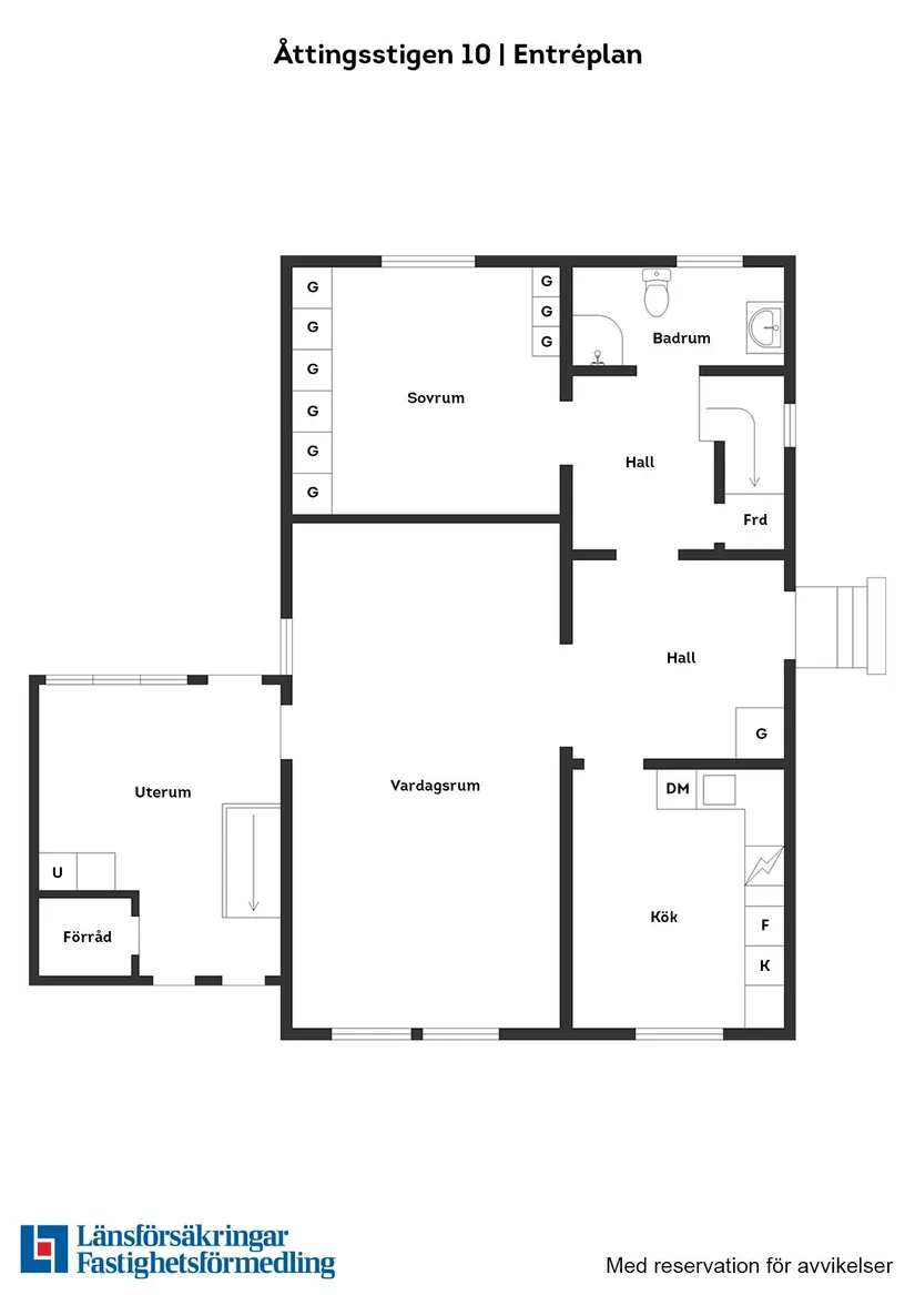 Villa, Åttingsstigen 10, Öster, Halmstad