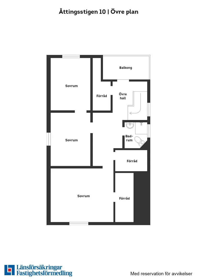 Villa, Åttingsstigen 10, Öster, Halmstad