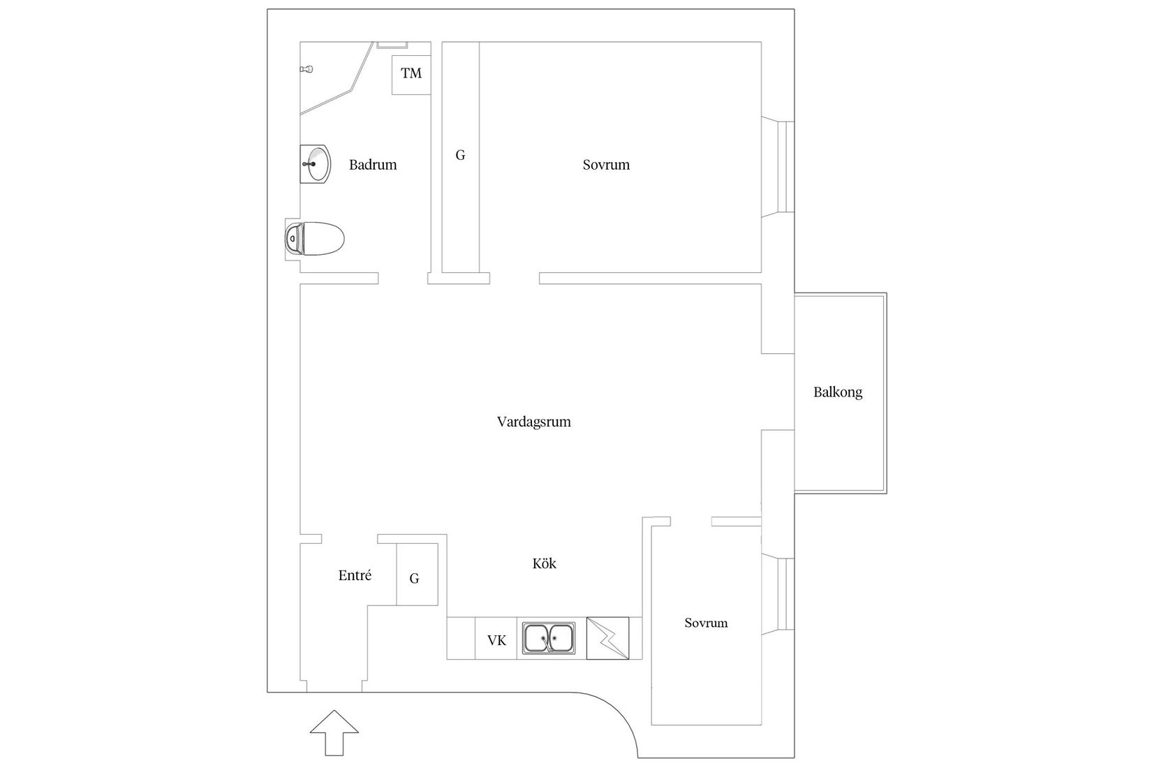 Bostadsrätt, Vanadisvägen 2, 3 tr, Vasastan, Stockholm