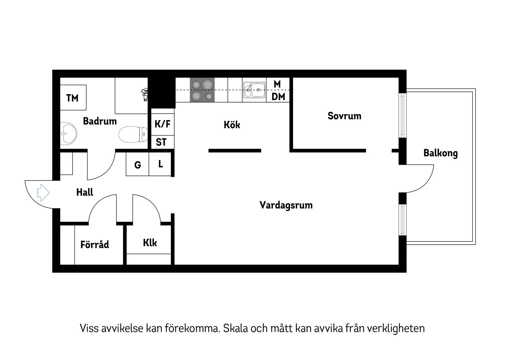 Bostadsrätt, Storgatan 72a, Huvudsta, Solna