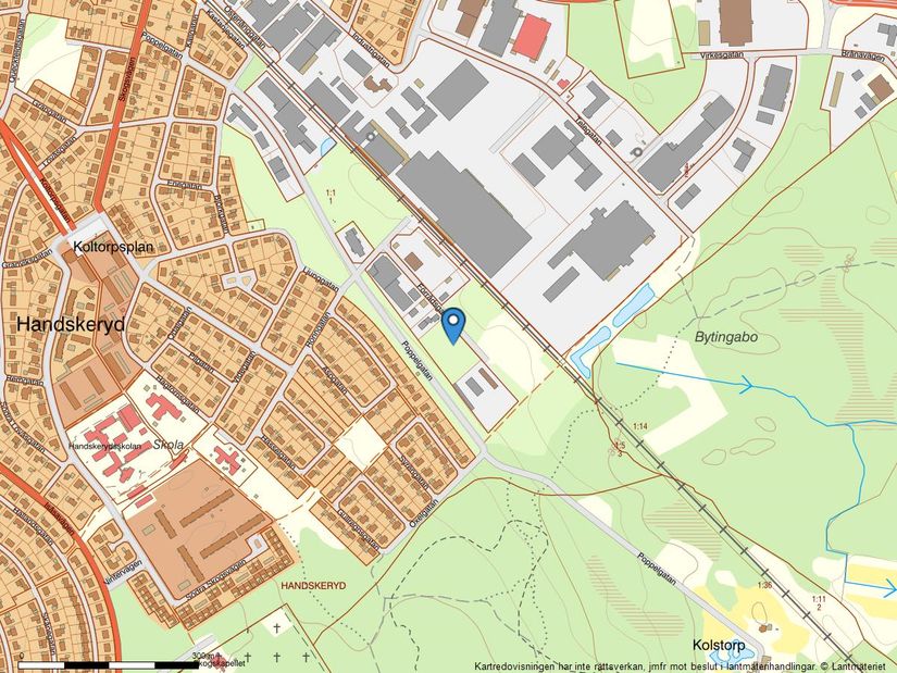 Villa, Förrådsgatan 8 nr 1, Handskeryd, Nässjö