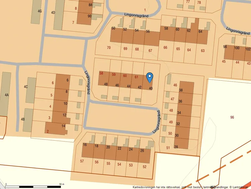 Villa, Radhus, Lingonrisgränd 40, Hässelby Norra Villastad, Stockholm