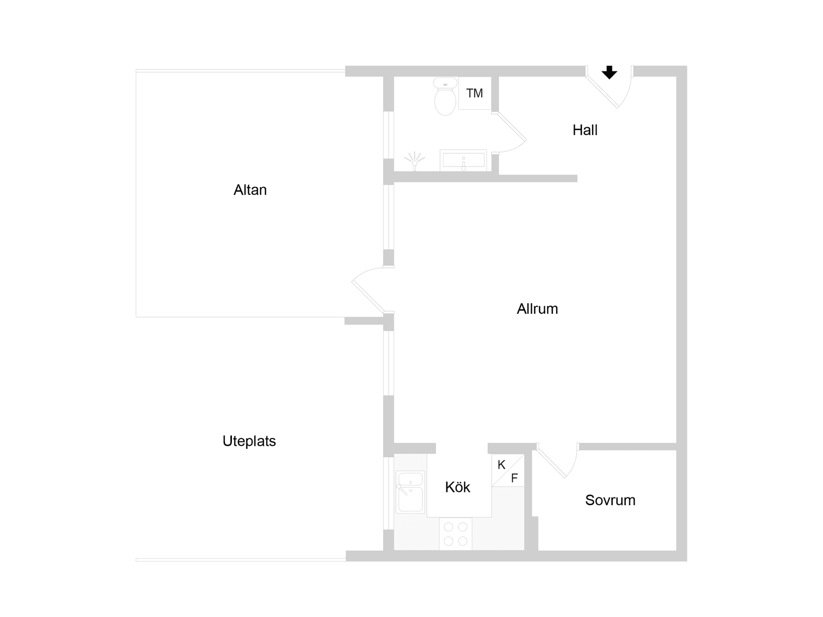Bostadsrätt, Trestegsgatan 95, Ektorp, Norrköping