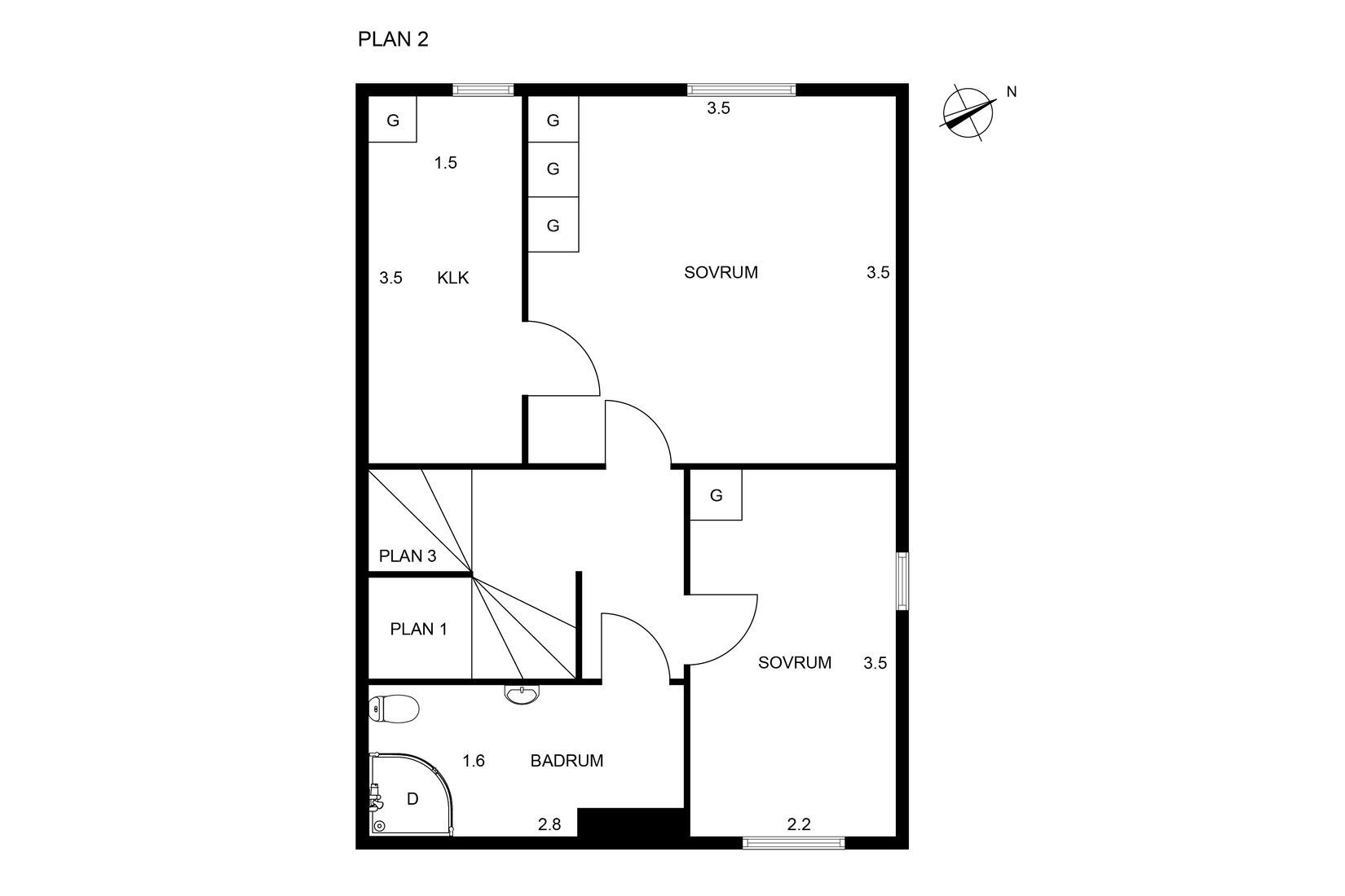 Bostadsrätt, Radhus, Kyrkogatan 33A, Nordstan, Vänersborg