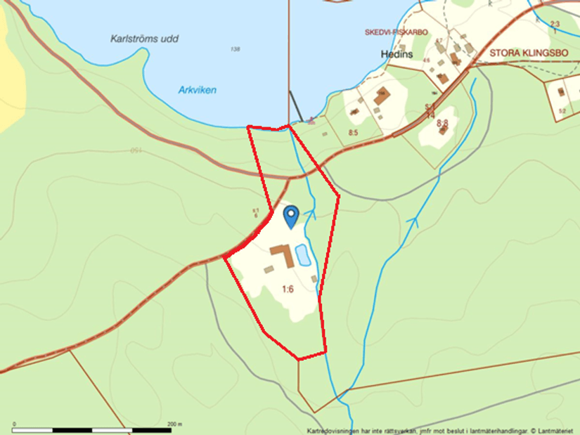 Villa, Stora Klingsbo koloni, Säter